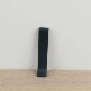 Koppelstuk gezandstraald antraciet (bij 5507)- Aluminium bewerkt - 10 x 60 mm Premium